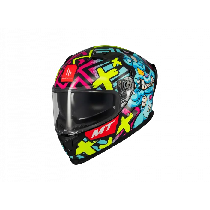 KASK MT BRAKER SV CRAZY TEDDY B7 PARLAK