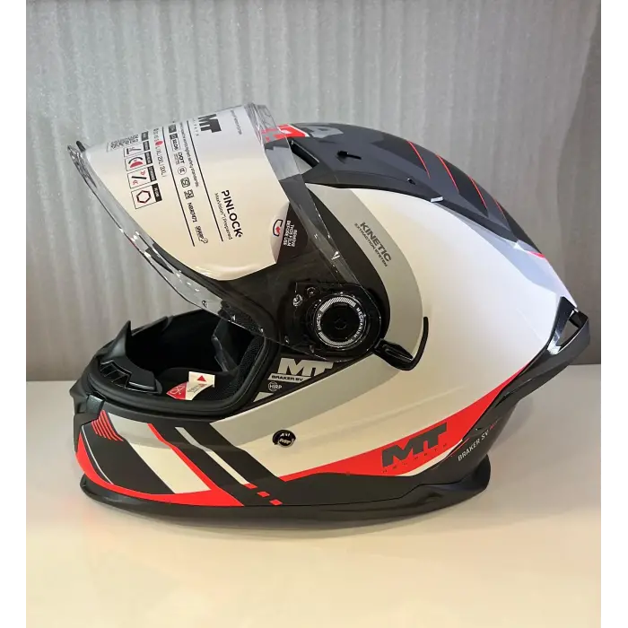 KASK MT BRAKER SV INCEPTION B5 MAT KIRMIZI