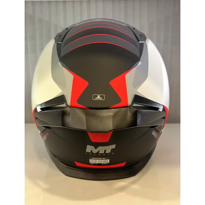 KASK MT BRAKER SV INCEPTION B5 MAT KIRMIZI