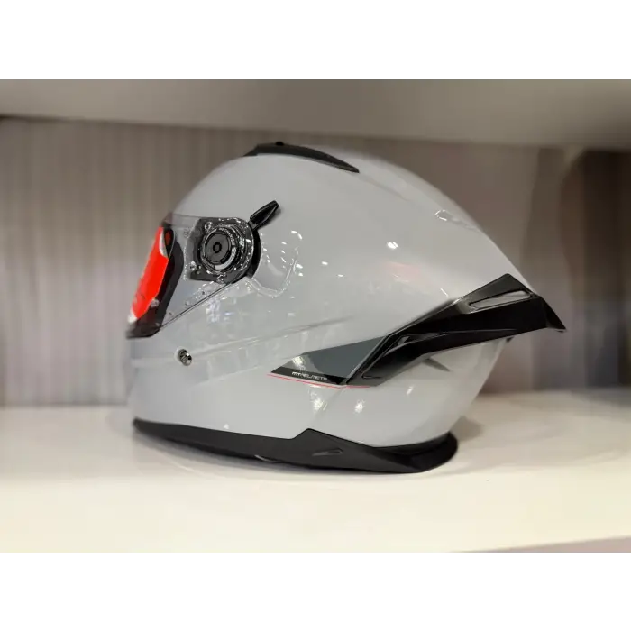 KASK MT BRAKER SV SOLİD A12 PARLAK NARDO GRİ