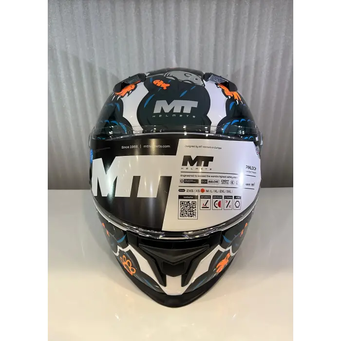 KASK MT BRAKER SV THE KING A7 PARLAK MAVİ