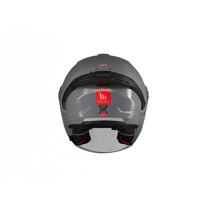 KASK MT COSMO SV A12 PARLAK NARDO GRİ GÖZLÜKLÜ