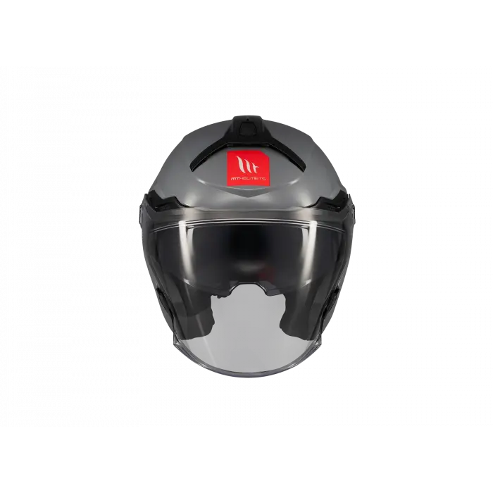 KASK MT COSMO SV A12 PARLAK NARDO GRİ GÖZLÜKLÜ