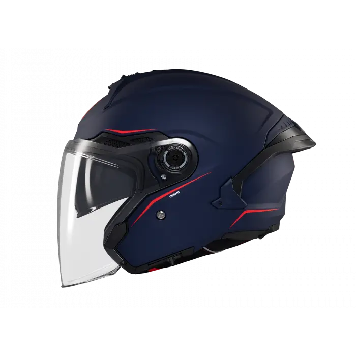 KASK MT COSMO SV ÇENESİZ GÖZLÜKLÜ MAT MAVİ