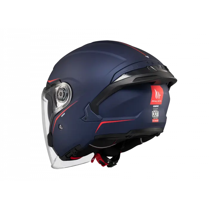 KASK MT COSMO SV ÇENESİZ GÖZLÜKLÜ MAT MAVİ
