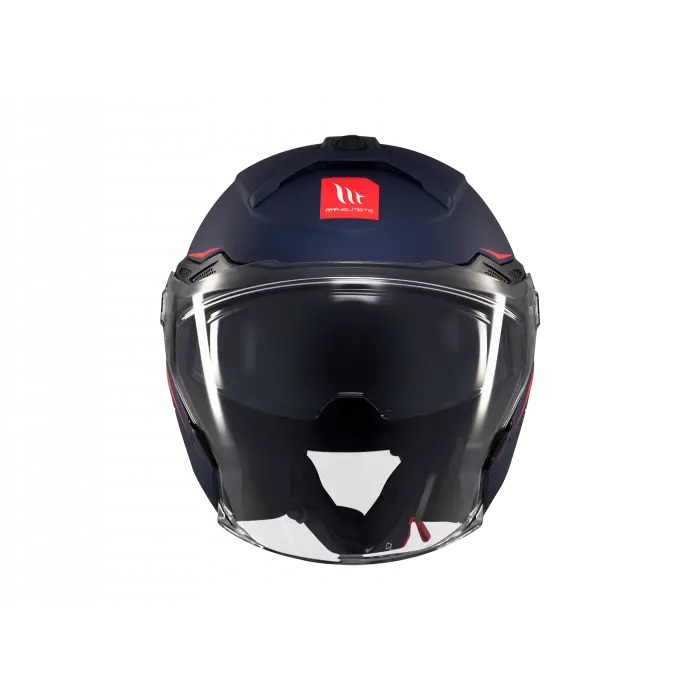 KASK MT COSMO SV ÇENESİZ GÖZLÜKLÜ MAT MAVİ