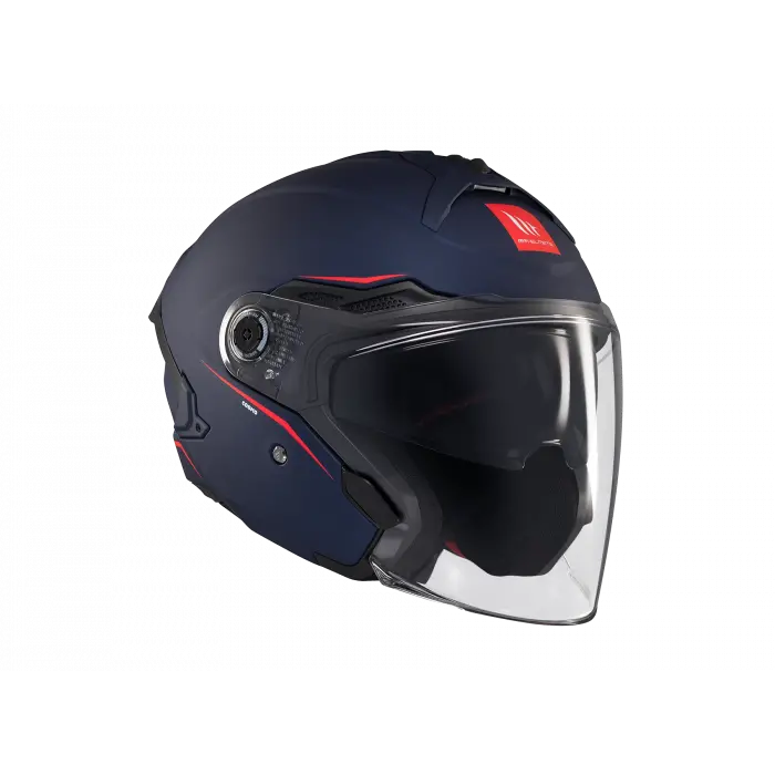 KASK MT COSMO SV ÇENESİZ GÖZLÜKLÜ MAT MAVİ