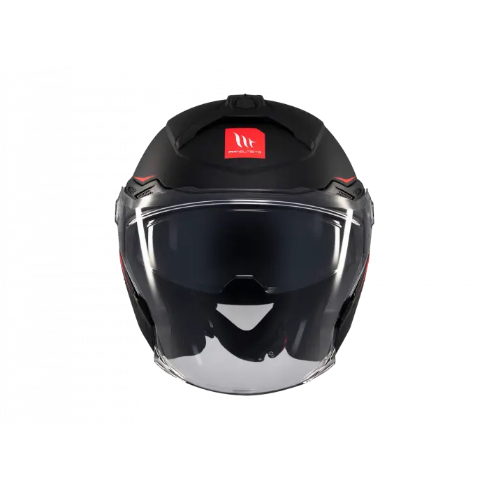 KASK MT COSMO SV ÇENESİZ GÖZLÜKLÜ MAT SİYAH