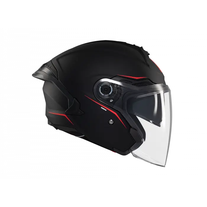 KASK MT COSMO SV ÇENESİZ GÖZLÜKLÜ MAT SİYAH