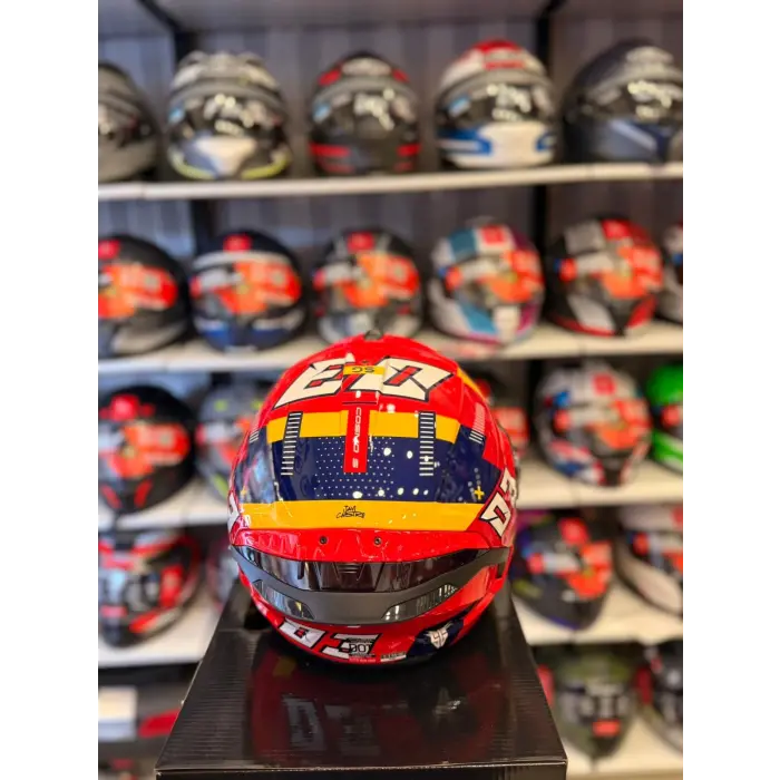 KASK MT COSMO SV SERGIO GARCIA E5 PARLAK KIRMIZI