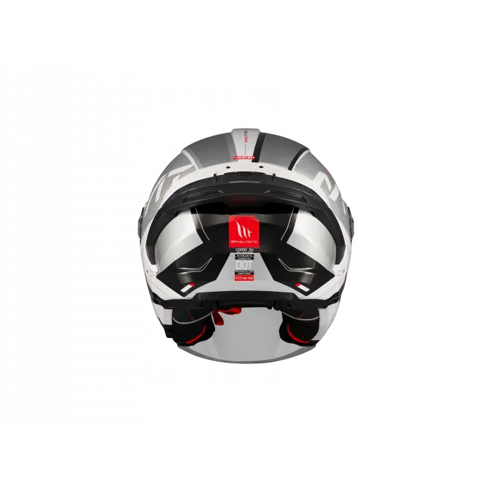 KASK MT COSMO SV Silence A2 Gloss GÜMÜŞ GÖZLÜKLÜ