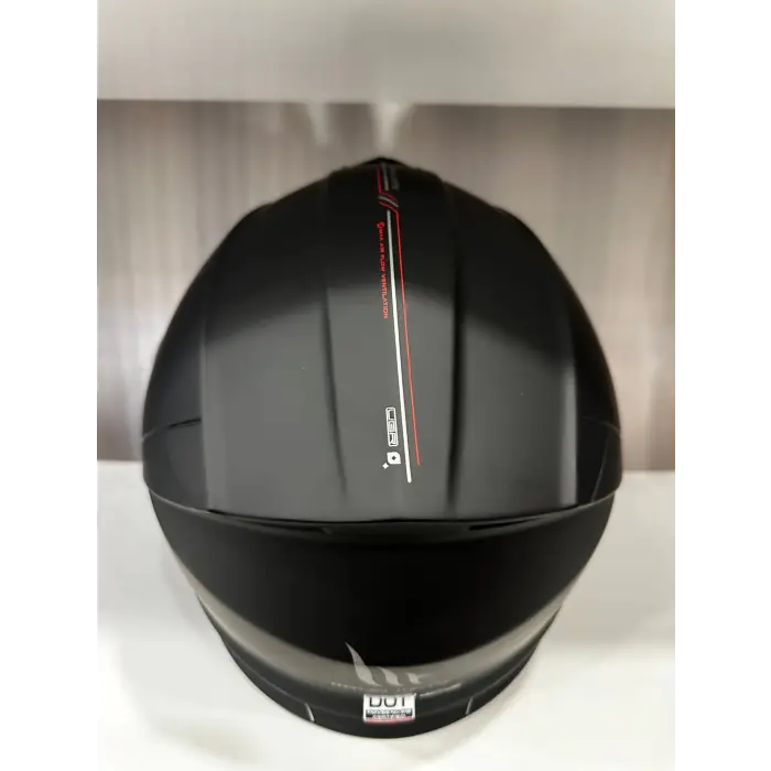 KASK MT GENESİS SV A1 ÇENE AÇILIR MAT SİYAH