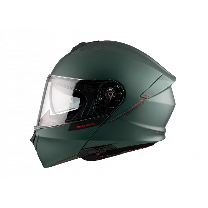 KASK MT GENESİS SV A2 ÇENE AÇILIR MAT YEŞİL