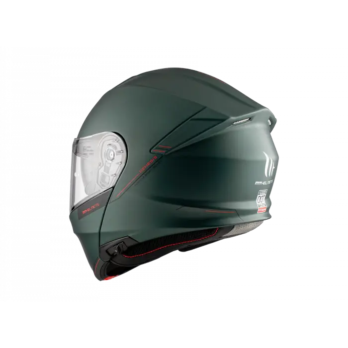 KASK MT GENESİS SV A2 ÇENE AÇILIR MAT YEŞİL