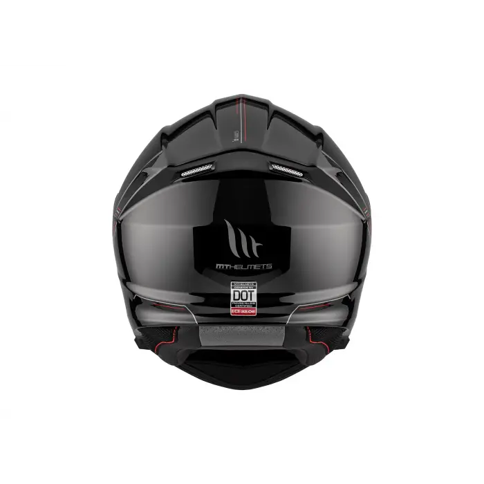 KASK MT GENESİS SV A2 ÇENE AÇILIR PARLAK SİYAH