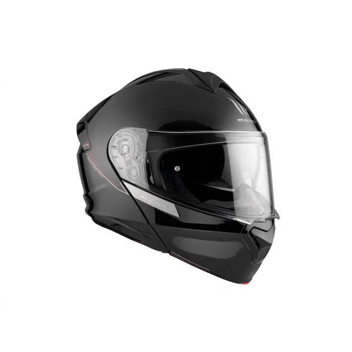KASK MT GENESİS SV A2 ÇENE AÇILIR PARLAK SİYAH