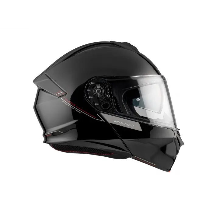 KASK MT GENESİS SV A2 ÇENE AÇILIR PARLAK SİYAH