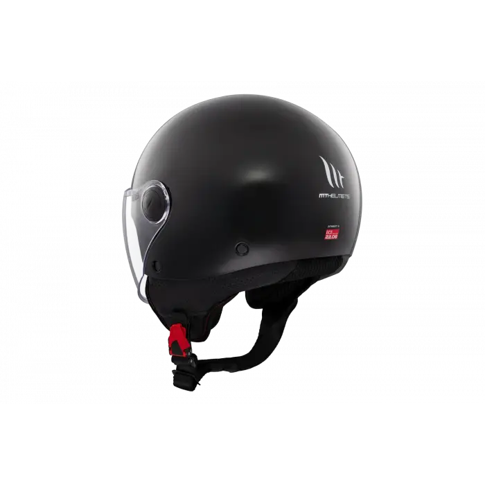 Kask Mt Helmets Street S A1 Mat Siyah Çenesiz
