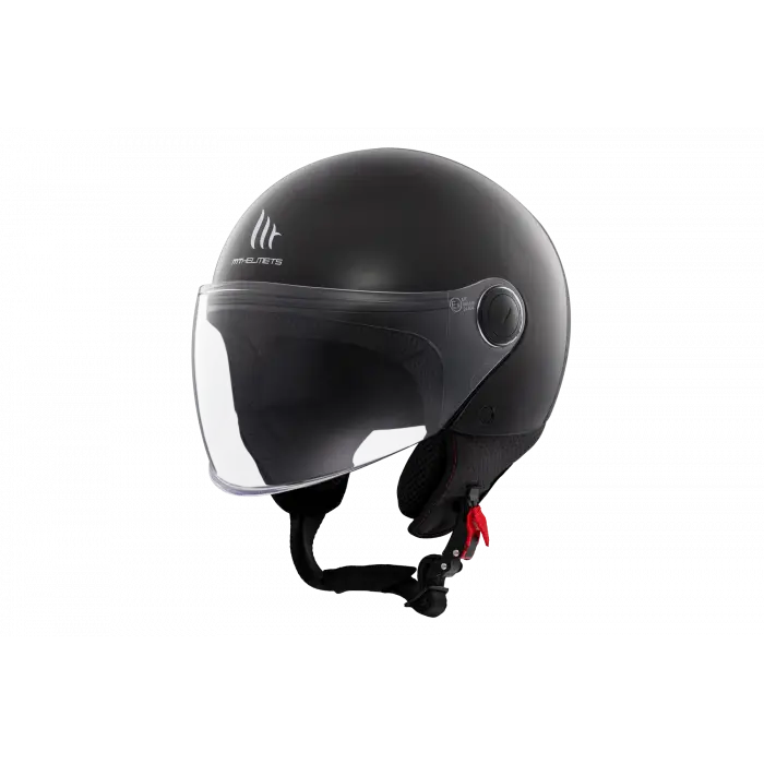 Kask Mt Helmets Street S A1 Mat Siyah Çenesiz