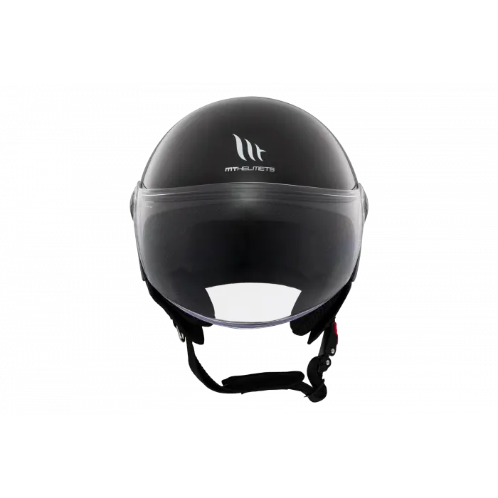 Kask Mt Helmets Street S A1 Mat Siyah Çenesiz