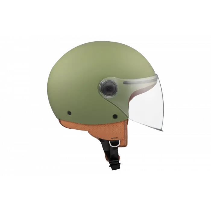 Kask Mt Helmets Street S A6 Mat Yeşil Çenesiz