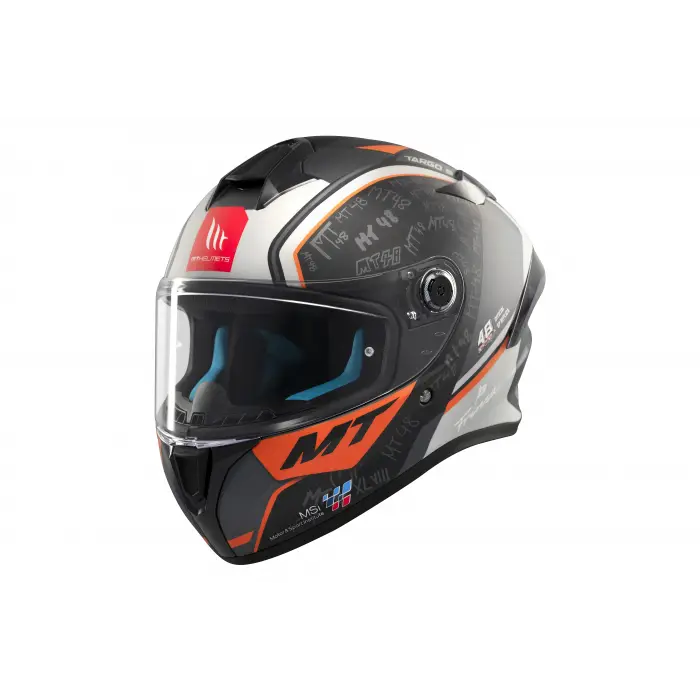 KASK MT HELMETS TARGO S B4 TURUNCU MAT IVAN ORTALA