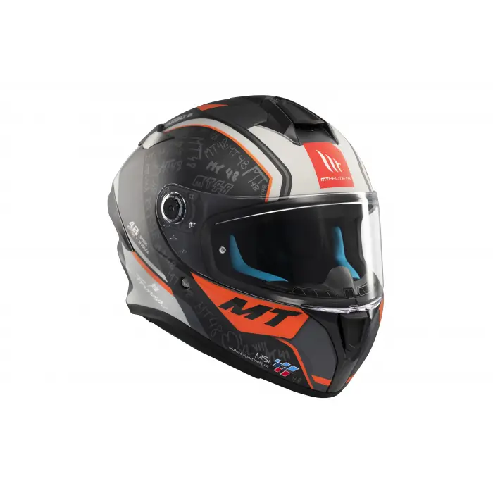 KASK MT HELMETS TARGO S B4 TURUNCU MAT IVAN ORTALA