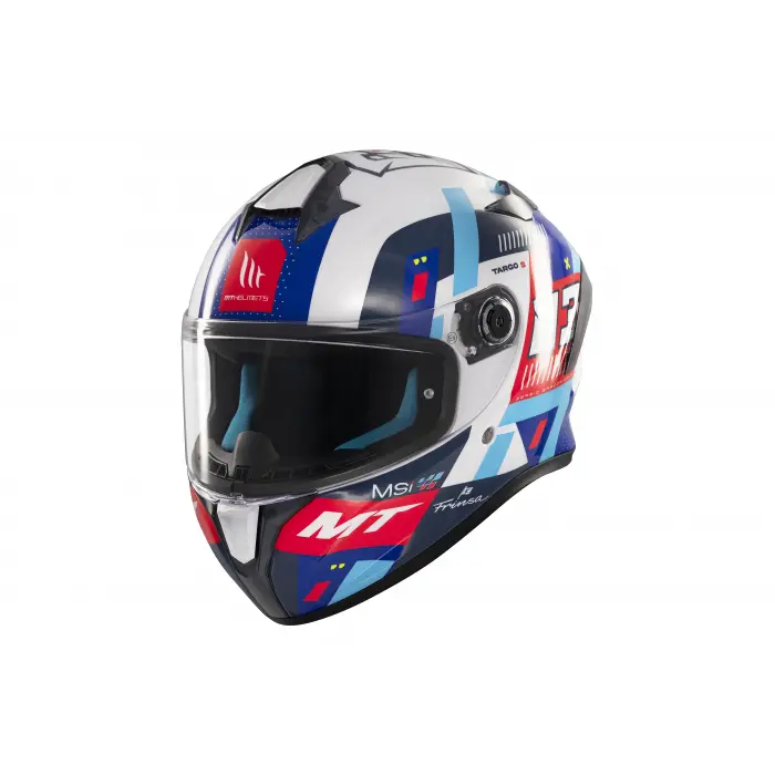 KASK MT HELMETS TARGO S D7 MAVİ SERGİO GARCIA