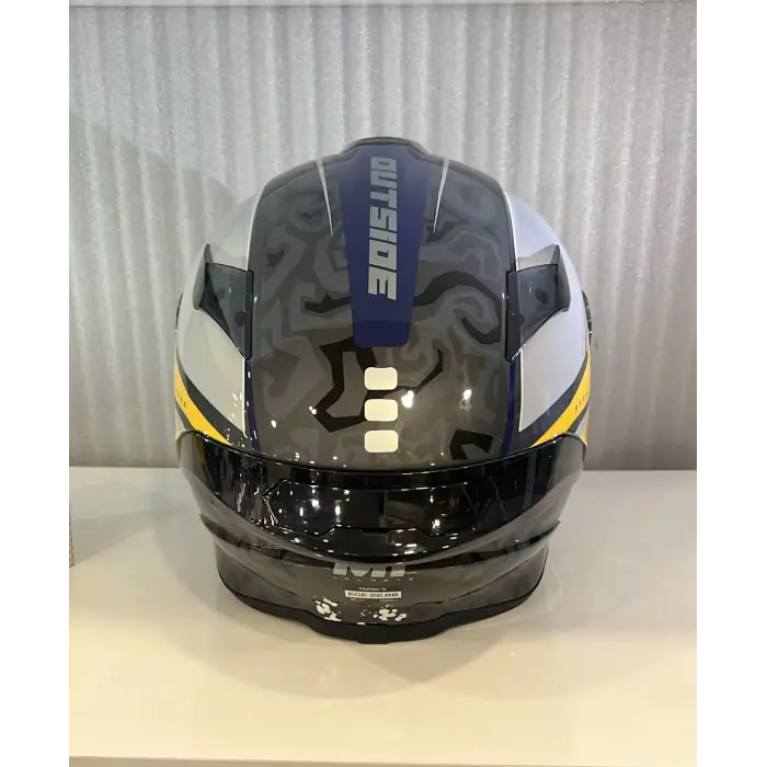 KASK MT HELMETS TARGO S OUTSİDE C3 PARLAK SARI