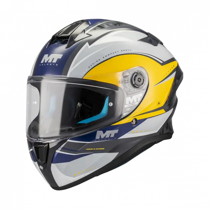 KASK MT HELMETS TARGO S OUTSİDE C3 PARLAK SARI