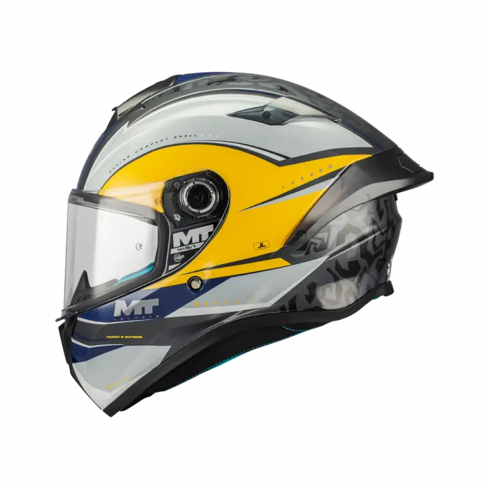 KASK MT HELMETS TARGO S OUTSİDE C3 PARLAK SARI