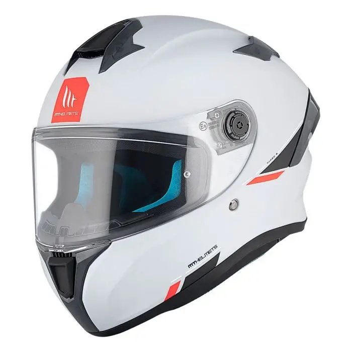 KASK MT HELMETS TARGO S SOLİD MAT BEYAZ