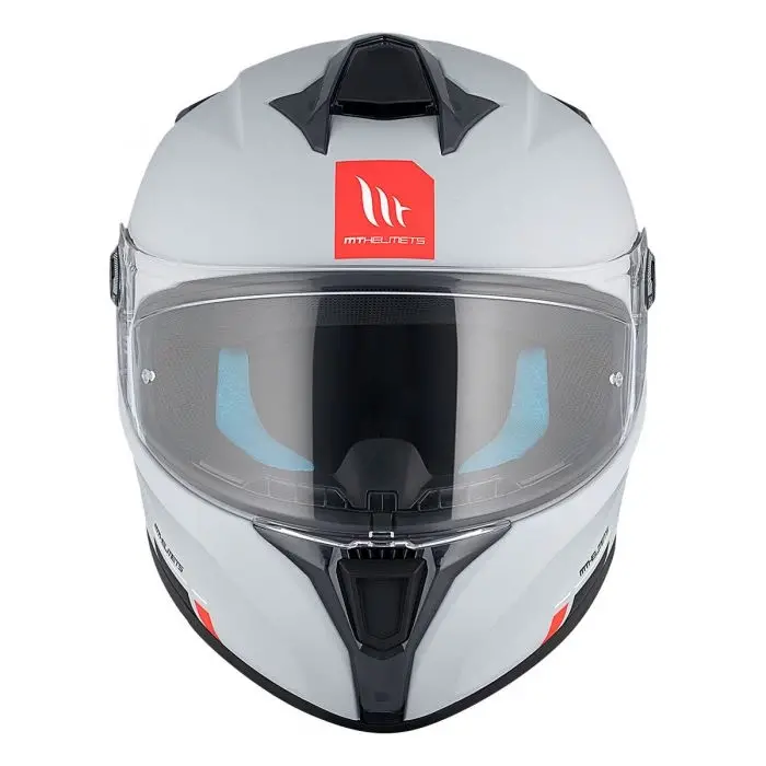 KASK MT HELMETS TARGO S SOLİD MAT BEYAZ