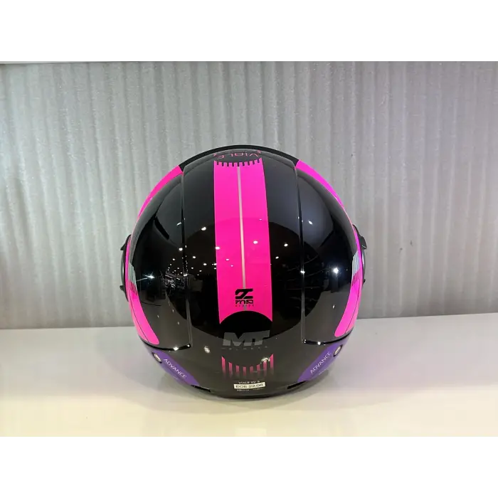 Kask MT HELMETS VİALE SV S ADVANCE B58 PARLAK PEMBE