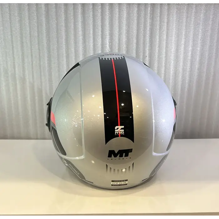 Kask MT HELMETS VİALE SV S ADVANCE C41 PARLAK GRİ