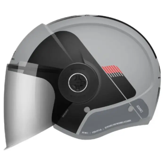 Kask MT HELMETS VİALE SV S ADVANCE C41 PARLAK GRİ