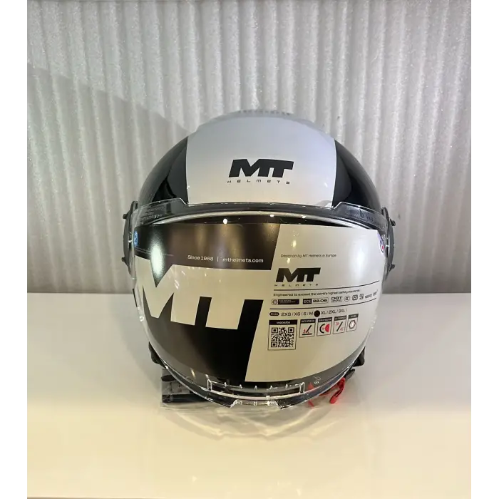 Kask MT HELMETS VİALE SV S ADVANCE C41 PARLAK GRİ