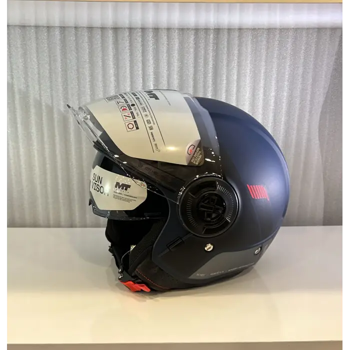 Kask MT HELMETS VİALE SV S ADVANCE C67 MAT MAVİ