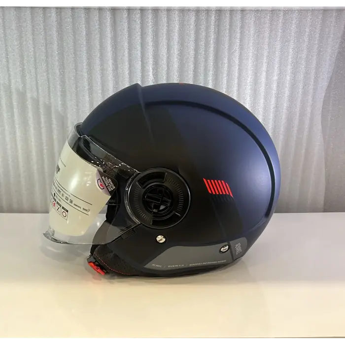 Kask MT HELMETS VİALE SV S ADVANCE C67 MAT MAVİ