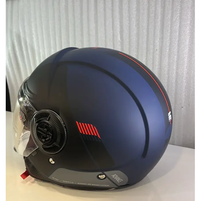 Kask MT HELMETS VİALE SV S ADVANCE C67 MAT MAVİ