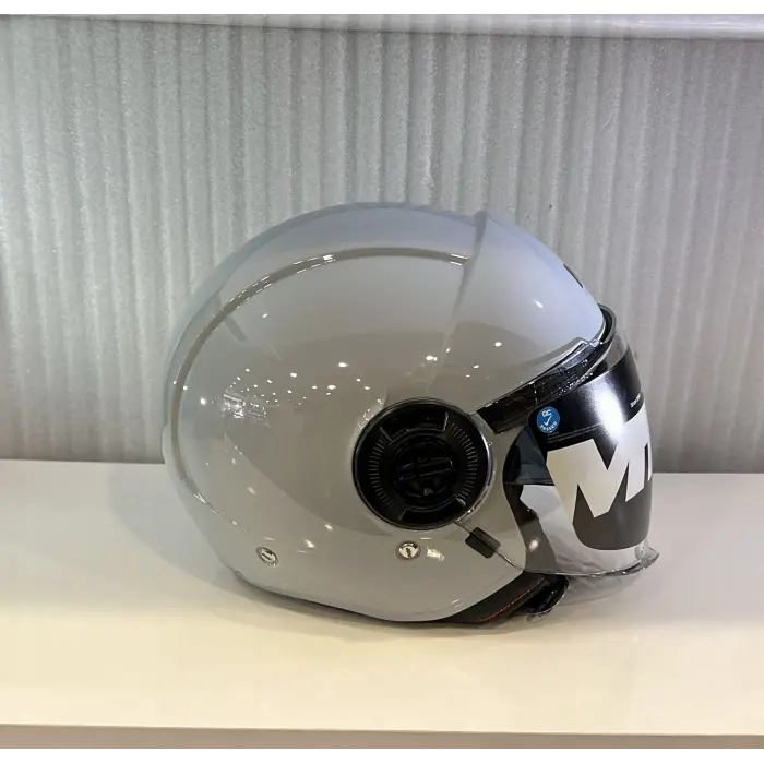 Kask MT HELMETS VİALE SV S PUREE A12 PARLAK NARDO GRİ