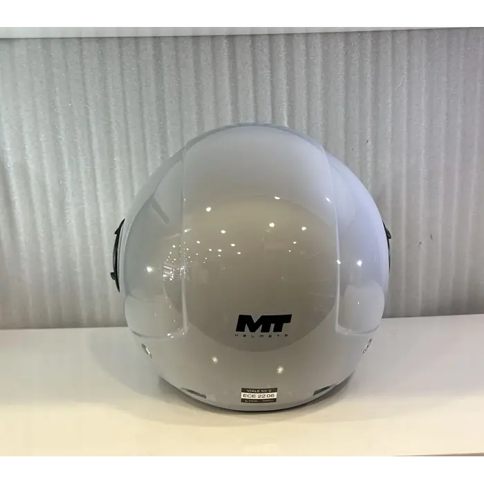 Kask MT HELMETS VİALE SV S PUREE A12 PARLAK NARDO GRİ