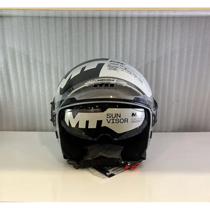 Kask MT HELMETS VİALE SV S PUREE A12 PARLAK NARDO GRİ