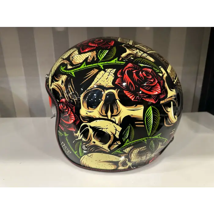 KASK MT LEMANS 2 SV BREAKOUT B9 PARLAK ŞEFFAF VİZÖRLÜ