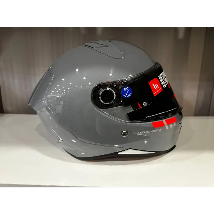 KASK MT REVENGE 2 S A12 PARLAK NARDO GRİ