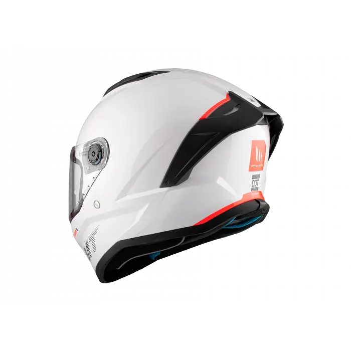 KASK MT STINGER A0 PARLAK BEYAZ
