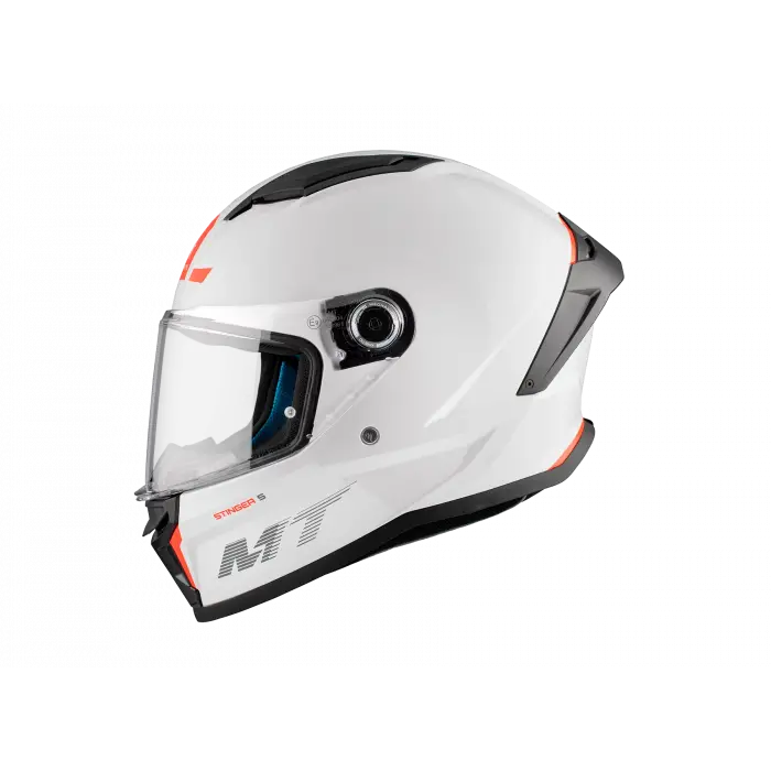 KASK MT STINGER A0 PARLAK BEYAZ