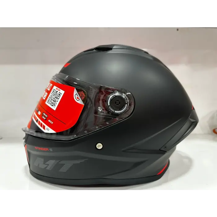 KASK MT STINGER A1 MAT SİYAH