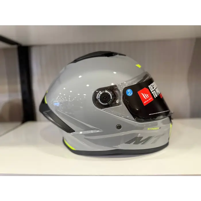 KASK MT STINGER A12 PARLAK NARDO GRİ