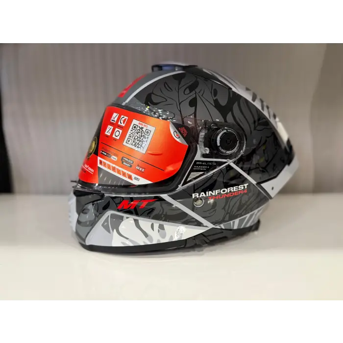 KASK MT THUNDER 4 SV RAINFOREST C2 PARLAK GRİ
